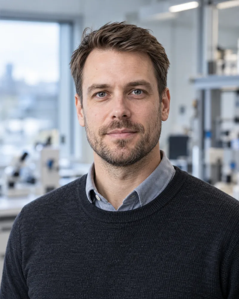 AI-generated fictional portrait of Daniel Hörnqvist