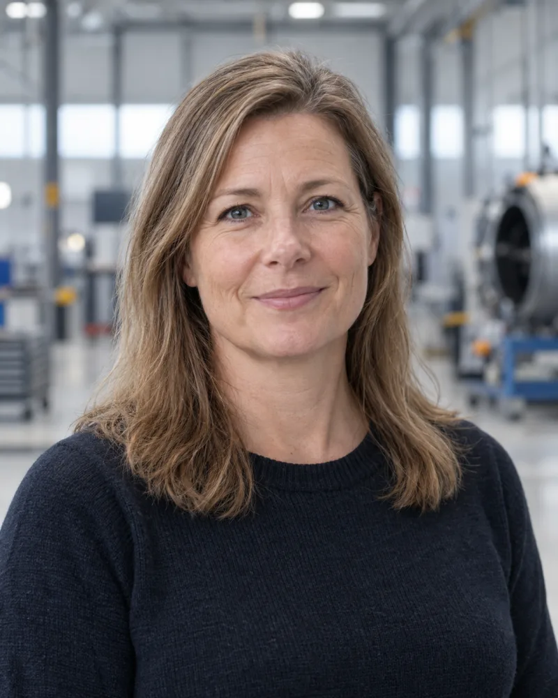 AI-generated fictional portrait of Marie Ståhl