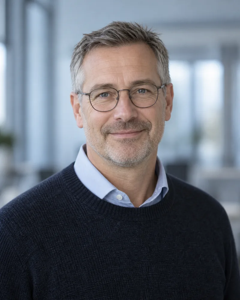 AI-generated fictional portrait of Oskar Berg
